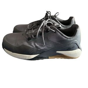 Reebok Men’s Nano X1 Adventure Work Athletic Work Shoe Size 9W Gray and Black